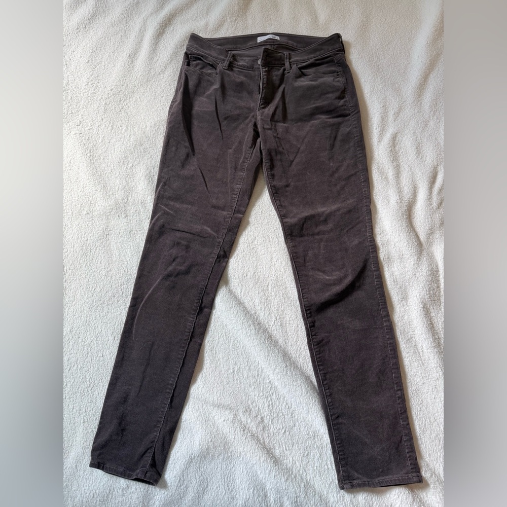 LOFT Brown Corduroy Trousers